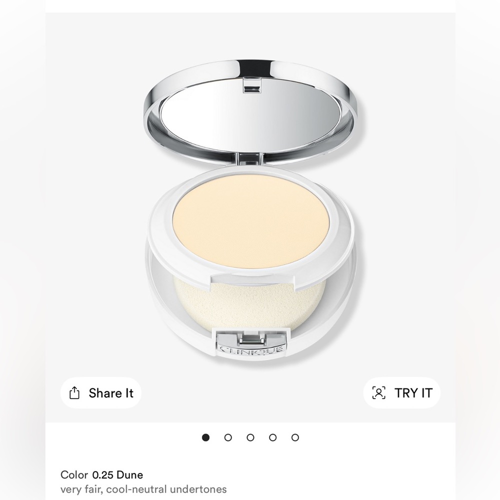 Clinique beyond foundation in Dune